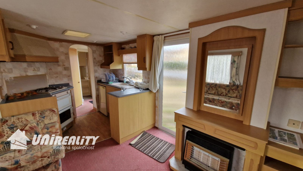 HORNÉ DRŽKOVCE  – MOBILNÝ DOM s pozemkom pri potoku 790 m2