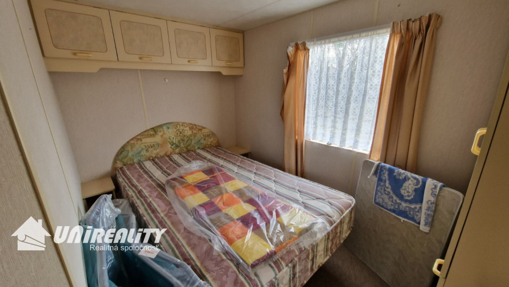 HORNÉ DRŽKOVCE  – MOBILNÝ DOM s pozemkom pri potoku 790 m2