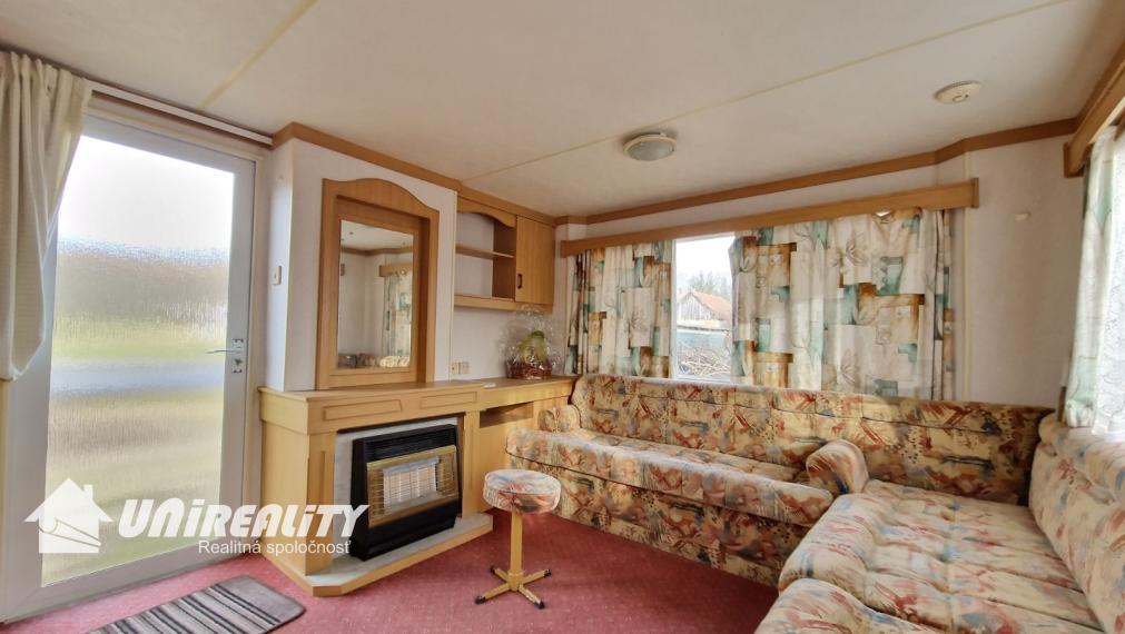 HORNÉ DRŽKOVCE  – MOBILNÝ DOM s pozemkom pri potoku 790 m2