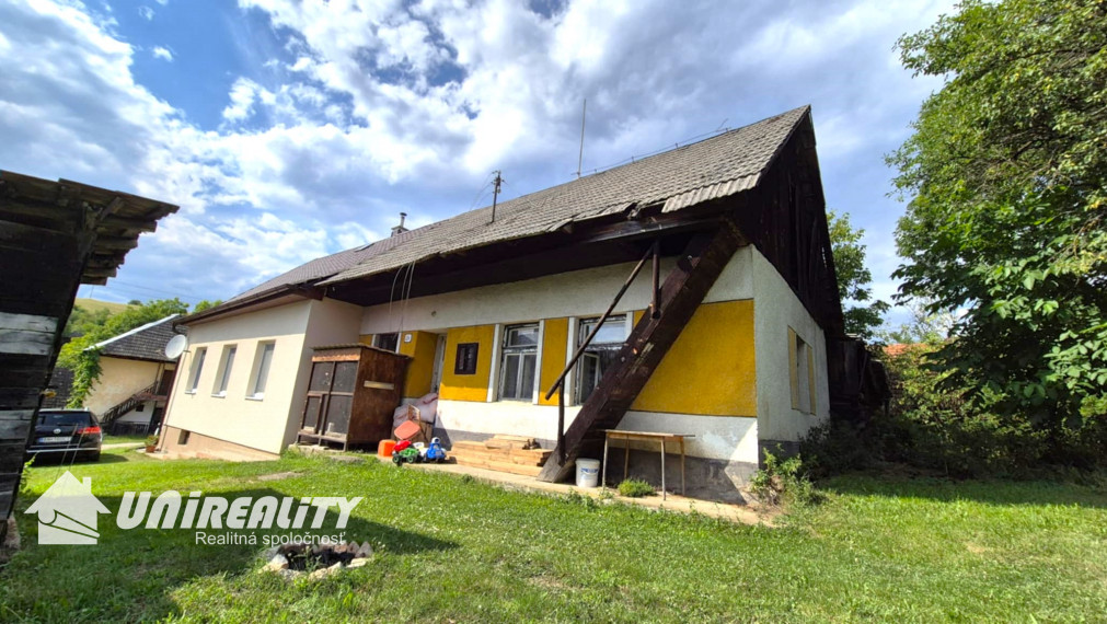 KŠINNÁ – 2 – izbový starší domček / pozemok 535 m2