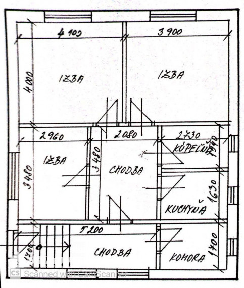 BREZOLUPY - starší rodinný dom / pozemok 408 m2