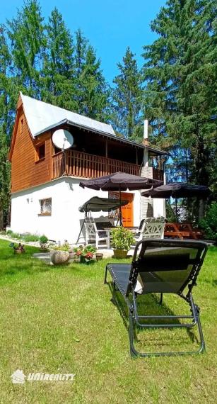 DUCHONKA – príjemná celoročná CHATA v TICHOM prostredí s TERASOU a ústredným kúrením