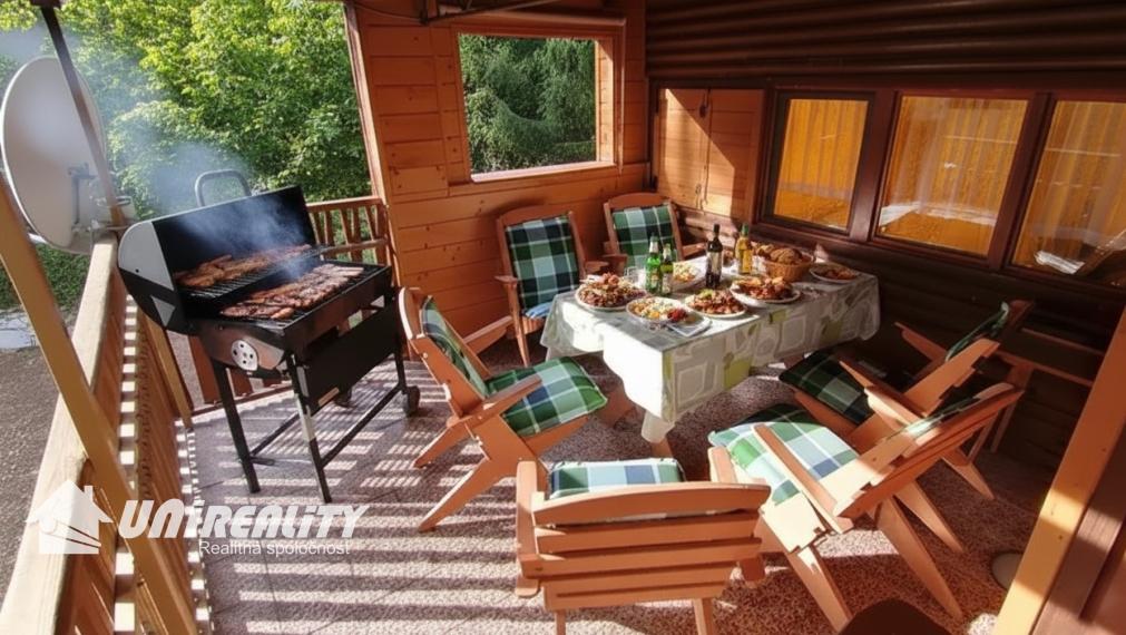 DUCHONKA – príjemná celoročná CHATA v TICHOM prostredí s TERASOU a ústredným kúrením