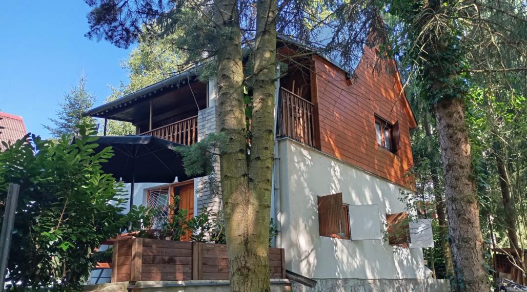 DUCHONKA – príjemná celoročná CHATA v TICHOM prostredí s TERASOU a ústredným kúrením