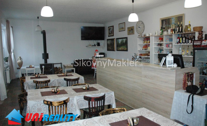 BISKUPICE- Zabehnuté pohostinstvo a byt so samostatným vchodom / pozemok 822 m2